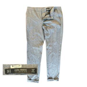 ZARA BASIC Collection Gray Tailored Pants (Size 4 / 36)